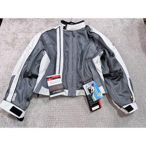 Olympia Bonneville Women's XL Armor Motorcycle Jacket 2-in-1 Removable liner NWT